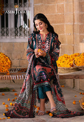 AJAR-13 - 3Piece - Aira Summer Print Collection By Asim Jofa