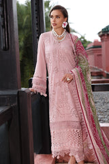 NE-106 | 3Pc Unstitched Suit Schillfli Lawn Collection Bazar By Nureh