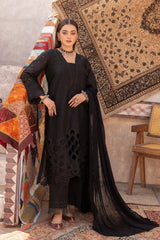 SF-221 | 4PC Unstitched Suit Chikenkari Lawn Shafaq By Johra