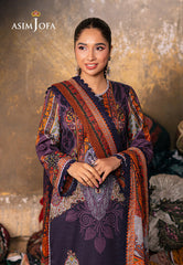 AJAR-12 - 3Piece - Aira Summer Print Collection By Asim Jofa