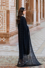 RZ - 150 | 3PC Unstitched Suit Chikankari Lawn Rozeria By Johra