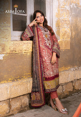 AJAR-17 - 3Piece - Aira Summer Print Collection By Asim Jofa