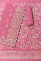 3-PC Unstitched Bamber Crinkle Embroidered Suit | 002