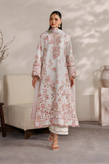 3-PC Unstitched Embroidered Festive Lawn By Iznik | IBE-04