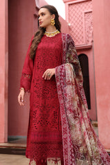 NE-109 | 3Pc Unstitched Suit Schillfli Lawn Collection Bazar By Nureh