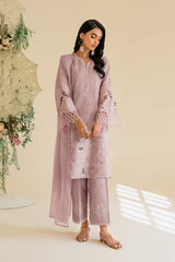 3-PC Unstitched Embroidered Lawn By Iznik | UE-431 Embroidered Textured Law