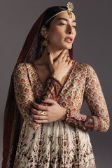 3-PC Unstitched Digital Printed Lawn Anarkali By Zara Shahjahan | Shahkar