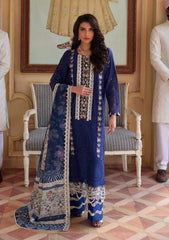 ELE-10 YALINA | 3PC Unstitched Lawn EID EDIT By Elaf Premium