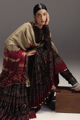 3-PC Unstitched Digital Printed Lawn Anarkali By Zara Shahjahan | Zarmeen