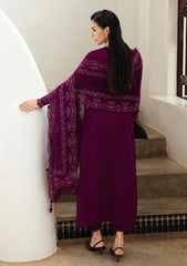 3-PC Unstitched Linen Embroidered Qline By Qalamkar | VEYRAН