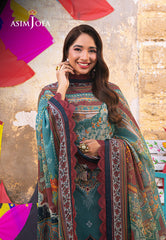 AJAR-01 - 3Piece - Aira Summer Print Collection By Asim Jofa