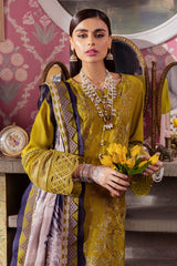 NS-111 | 3PC - Unstitched Maya Lawn Collection By Nureh