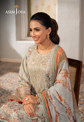 AJAR-02 - 3Piece - Aira Summer Print Collection By Asim Jofa