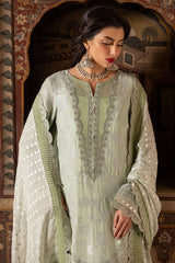 NJ-94 LAMOUR - 3PC - Unstitched Embroidered Lawn Maya by Nureh