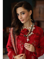 3-PC Unstitched Embroidered Maya Lawn By Nureh | NS-157