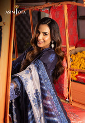 AJAR-09 - 3Piece - Aira Summer Print Collection By Asim Jofa