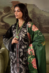 3-PC Unstitched Linen Signature Prints By Nureh | SP-178
