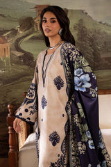 3-PC Unstitched Linen Signature Prints By Nureh | SP-176