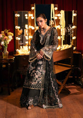 Formal Handwork Unstitched - 3 Piece Organza - Poly Net MASQUERADE By ELAF SERENADE