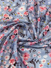 2-PC Unstitched Printed Lawn | PL-17