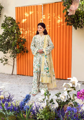 3-PC Unstitched Digital Printed Lawn By Elaf Premium | EPS-2A