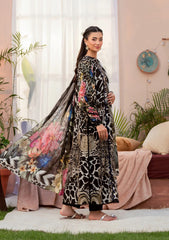 3-PC Unstitched Digital Printed Lawn By Elaf Premium | EPS-4B
