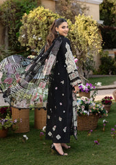 Unstitched 3-PC Embroidered Luxury Lawn By Elaf | ELM-04 MAHJABEEN