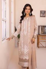 MS-627 | 3PC Unstitched Embroidered Banarsi Lawn Missouri By Johra