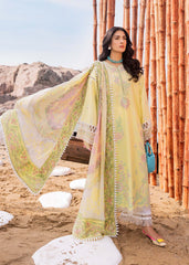 Amani (A) | 3PC Unstitched Lawn Siraa By Sadaf Fawad Khan