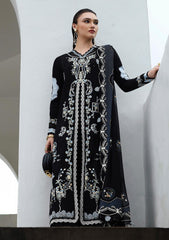 3-PC Unstitched Linen Embroidered Qline By Qalamkar | ZYRA