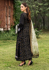 3-PC Unstitched DIgital Printed Chikankari Lawn By Elaf Premium | ERC-4A