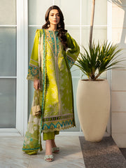 312-B | 3PC Unstitched Lawn Suit Summer Edit Kayra By Binilyas