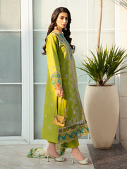 312-B | 3PC Unstitched Lawn Suit Summer Edit Kayra By Binilyas