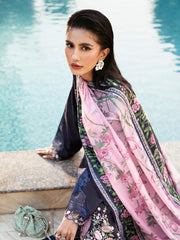 314-B | 3PC Unstitched Lawn Suit Summer Edit Kayra By Binilyas