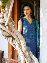 315-A | 3PC Unstitched Lawn Suit Summer Edit Kayra By Binilyas