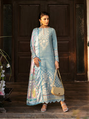 316-B | 3PC Unstitched Lawn Suit Summer Edit Kayra By Binilyas