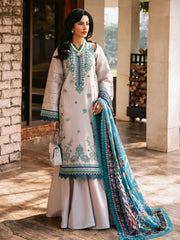 317-B | 3PC Unstitched Lawn Suit Summer Edit Kayra By Binilyas