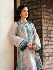 317-B | 3PC Unstitched Lawn Suit Summer Edit Kayra By Binilyas