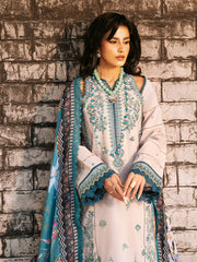 317-B | 3PC Unstitched Lawn Suit Summer Edit Kayra By Binilyas