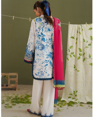 3-PC Unstitched Digital Prints Coco By Zara Shahjahan | Aero-6A