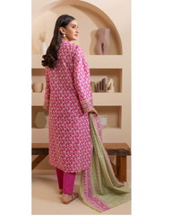 3-PC unstitched Printed Lawn By Zellbury | 0250