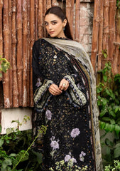3-PC Unstitched DIgital Printed Chikankari Lawn By Elaf Premium | ERC-4A