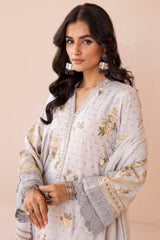 MS-629 | 3PC Unstitched Embroidered Banarsi Lawn Missouri By Johra