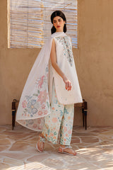 3-PC Unstitched Printed Lawn By Iznik | UE-667