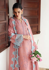 3-PC Unstitched Linen Embroidered Qline By Qalamkar | FAYE