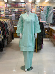 2-PC Stitched Lawn Suit | ST-15