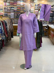 2-PC Stitched Lawn Suit | ST-14