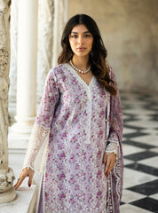 Unstitched 3Pc Chikankari 25 By Zainab Chottani | Lamia - 9B