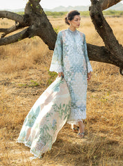 3-PC Unstitched Chikankari Jacquard By Zainab Chottani | Liyana