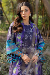 3-PC Unstitched Printed Lawn C-Prints By Charizma | CP5-15